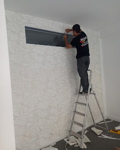 Papel de Parede Aplicação de papel decorativo